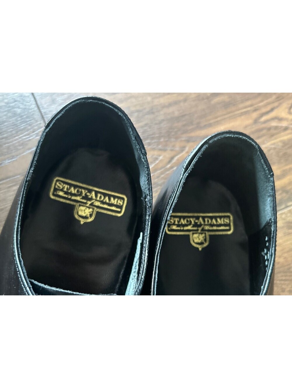 Stacy Adams Men’s Oxford Madison Cap Toe Size 11 E New In Box NIB Black Dressy - Picture 6 of 15